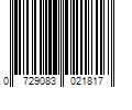 Barcode Image for UPC code 0729083021817