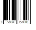 Barcode Image for UPC code 0729083223006