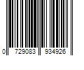 Barcode Image for UPC code 0729083934926