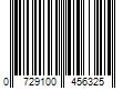 Barcode Image for UPC code 0729100456325