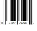 Barcode Image for UPC code 072921000087