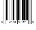 Barcode Image for UPC code 072934981120