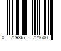 Barcode Image for UPC code 0729367721600