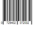 Barcode Image for UPC code 0729402072032