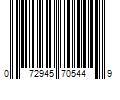 Barcode Image for UPC code 072945705449. Product Name: 