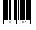 Barcode Image for UPC code 0729513400212