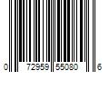 Barcode Image for UPC code 072959550806