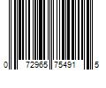 Barcode Image for UPC code 072965754915