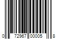 Barcode Image for UPC code 072967000058