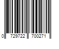 Barcode Image for UPC code 0729722700271