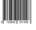 Barcode Image for UPC code 0729848001498