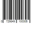 Barcode Image for UPC code 0729849100305