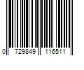 Barcode Image for UPC code 0729849116511