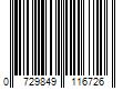 Barcode Image for UPC code 0729849116726