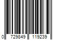 Barcode Image for UPC code 0729849119239