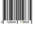 Barcode Image for UPC code 0729849119635