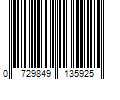 Barcode Image for UPC code 0729849135925