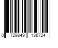 Barcode Image for UPC code 0729849136724