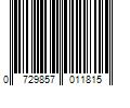 Barcode Image for UPC code 0729857011815