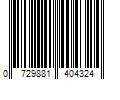 Barcode Image for UPC code 0729881404324