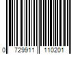 Barcode Image for UPC code 0729911110201