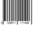 Barcode Image for UPC code 0729911111406