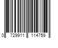 Barcode Image for UPC code 0729911114759