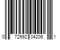 Barcode Image for UPC code 072992042061