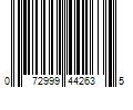 Barcode Image for UPC code 072999442635