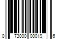 Barcode Image for UPC code 073000000196