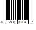 Barcode Image for UPC code 073000000981