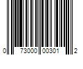 Barcode Image for UPC code 073000003012