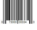 Barcode Image for UPC code 073000003340