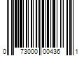 Barcode Image for UPC code 073000004361