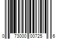 Barcode Image for UPC code 073000007256