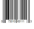 Barcode Image for UPC code 073010631113