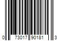 Barcode Image for UPC code 073017901813