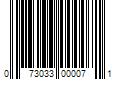 Barcode Image for UPC code 073033000071