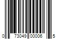 Barcode Image for UPC code 073049000065