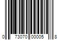 Barcode Image for UPC code 073070000058