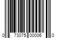 Barcode Image for UPC code 073075000060