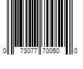 Barcode Image for UPC code 073077700500