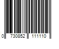 Barcode Image for UPC code 0730852111110