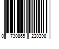 Barcode Image for UPC code 0730865220298