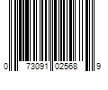 Barcode Image for UPC code 073091025689