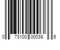 Barcode Image for UPC code 073100000386