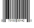 Barcode Image for UPC code 073100001420