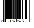 Barcode Image for UPC code 073100003707