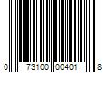 Barcode Image for UPC code 073100004018