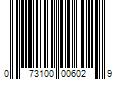 Barcode Image for UPC code 073100006029